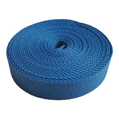LuminaCreek Polstergurtband aus Baumwolle, 20 mm, 3/4 Zoll(Blue,20MM x 5Yards) von LuminaCreek