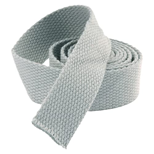 LuminaCreek Polstergurtband aus Baumwolle, 20 mm, 3/4 Zoll(Lightgrey,20MM x 20Yards) von LuminaCreek