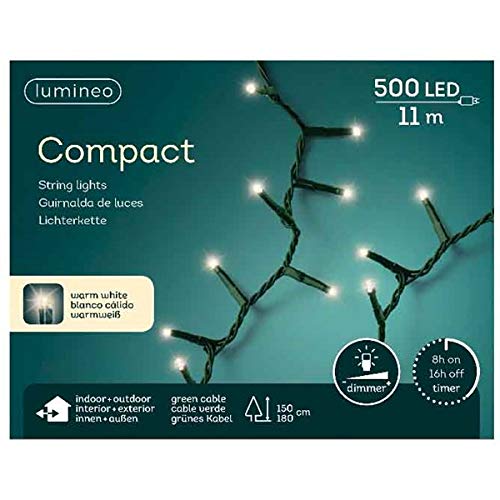 Lumineo LED-Lichterkette 11 Meter 500 LED's von Lumineo