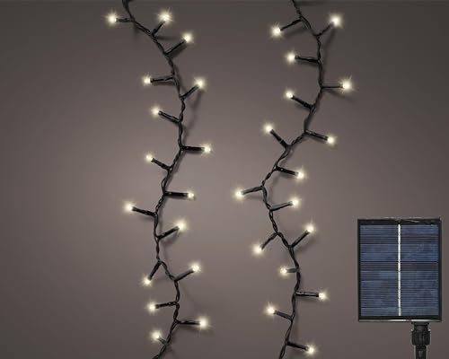 Lumineo Lichterkette Solar Compact Twinkle warm weiß - 750 LEDs - 16 Meter - schwarzes Kabel - Outdoor - Solar - IP44 Schutz - 8 Twinkle Funktionen Lumineo Lichterkette Solar Compact Twinkle warm weiß - 750 LEDs - 16 Meter - schwarzes Kabel - Outdoor - Solar - IP44 Schutz - 8 Twinkle Funktionen von Lumineo