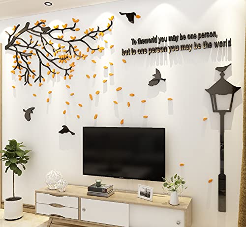 3D Wandtattoo Baum DIY Wandaufkleber Sticker Groß Baum der Straßenlaterne Wandsticker für Wohnzimmer Schlafzimmer Kinderzimmer Wanddeko Dekoration 3D Wandtattoo Baum DIY Wandaufkleber Sticker Groß Baum der Straßenlaterne Wandsticker für Wohnzimmer Schlafzimmer Kinderzimmer Wanddeko Dekoration von Luming