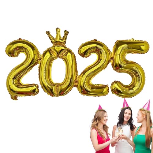 Folienballons für 2025–2025 Zahlenballons | Neujahrsdekor-Ballons Dekorationen | 2025 Folienballons | 2025 Neujahrszahlen Ballon für Hochzeit, Geburtstag, Urlaub Folienballons für 2025–2025 Zahlenballons | Neujahrsdekor-Ballons Dekorationen | 2025 Folienballons | 2025 Neujahrszahlen Ballon für Hochzeit, Geburtstag, Urlaub von Lumiscent