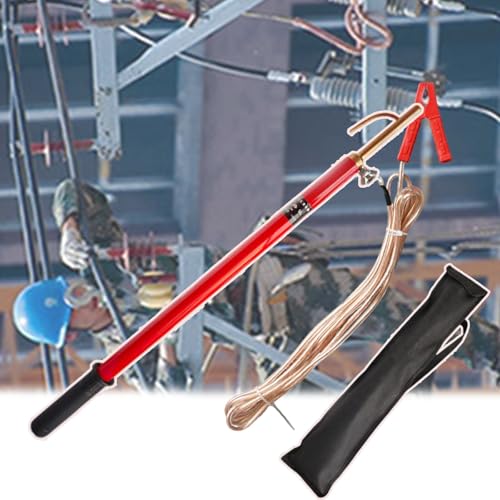 Teleskop-Isolierstab aus Epoxidharz, tragbares elektrisches Sicherheitswerkzeug, for Leitungsmonteure und Ingenieure(110kV-2m(79in)-(4 SECTIONS)) von Lumivex