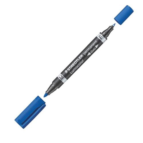 STAEDTLER Lumocolor Permanent-Marker duo, blau STAEDTLER Lumocolor Permanent-Marker duo, blau von Lumocolor