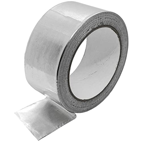 Lumonic 25m Aluminium Klebeband 50mm verstärkt I Alu Klebeband in Silber aus Reinaluminiumfolie I Aluminium Band, Aluband selbstklebend, Aluminium Tape Lumonic 25m Aluminium Klebeband 50mm verstärkt I Alu Klebeband in Silber aus Reinaluminiumfolie I Aluminium Band, Aluband selbstklebend, Aluminium Tape von Lumonic