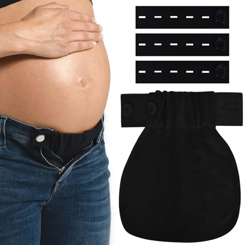 4 Stück Schwanger Hosenerweiterung, Hosenknopf Verlängerung,Hosenbunderweiterung, 3 Stück Verlängerungsschnalle, Schwangere Frauen Knopfverlängerung Für Hosen,Geeignet Für Schwangere Frauen 4 Stück Schwanger Hosenerweiterung, Hosenknopf Verlängerung,Hosenbunderweiterung, 3 Stück Verlängerungsschnalle, Schwangere Frauen Knopfverlängerung Für Hosen,Geeignet Für Schwangere Frauen von Lunaanda