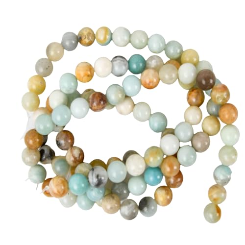 Lunaanda Natürliche Amazonit-Perlen, 180 Stk. 4mm Kristall Edelstein-Perlen Runde Lose Perlen für DIY Armband Halskette Schmuckherstellung Bastel Dekorationen Lunaanda Natürliche Amazonit-Perlen, 180 Stk. 4mm Kristall Edelstein-Perlen Runde Lose Perlen für DIY Armband Halskette Schmuckherstellung Bastel Dekorationen von Lunaanda