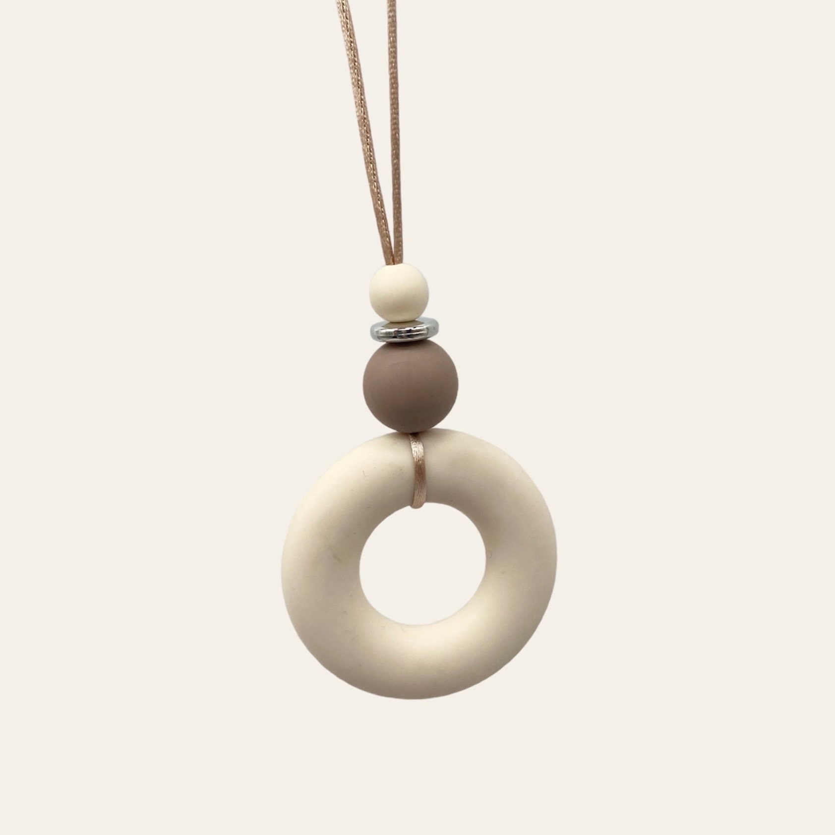 Halskette Für Mamis, Stillkette Aus Holz Und Silikon, Länge Variabel Einstellbar Halskette Für Mamis, Stillkette Aus Holz Und Silikon, Länge Variabel Einstellbar von LunamiaCH