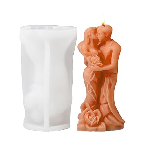 3Ds Hugging Couple Epoxidharzformen – Silikonformen für Kerzen, Gießform aus Harz für künstlerische Körper | Kunsthandwerk aus Harz für Valentinstag, Hochzeit, handgefertigte Seife 3Ds Hugging Couple Epoxidharzformen – Silikonformen für Kerzen, Gießform aus Harz für künstlerische Körper | Kunsthandwerk aus Harz für Valentinstag, Hochzeit, handgefertigte Seife von Lunaobrik