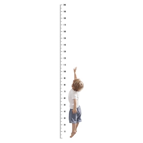 Aufkleber zur Höhenmessung - Wandaufkleberlineal, Wachstumsdiagramm Für Kinder | Tragbarer Höhenmesser, Schlafzimmerwanddekoration, Messstreifen von Lunaobrik