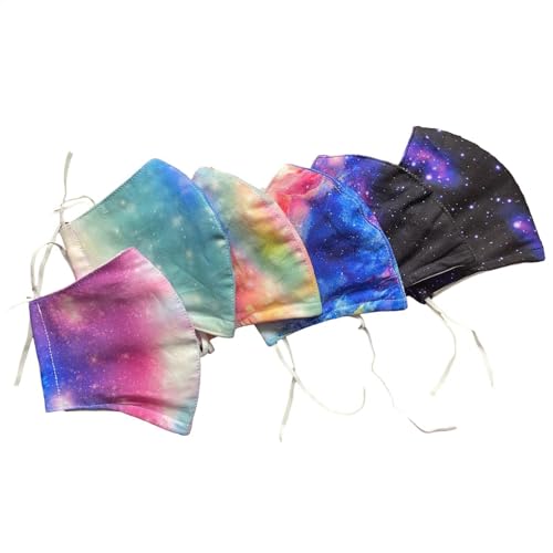 Galaxy-Baumwollstoff – Set mit 5 Stoffen aus reiner Baumwolle mit Sternenhimmel-Druck, astronomisches Thema, mit Universum-Thematik, gesteppt Galaxy-Baumwollstoff – Set mit 5 Stoffen aus reiner Baumwolle mit Sternenhimmel-Druck, astronomisches Thema, mit Universum-Thematik, gesteppt von Lunaobrik