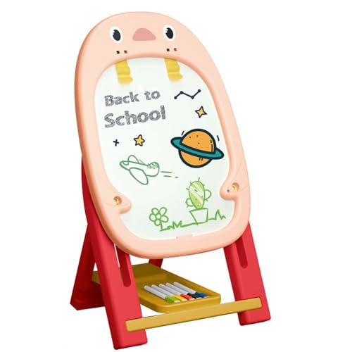 Kinder-Staffelei – Doppelseitige Magnettafel, Glatte Kreidefläche | Malset Für Kleinkinder, Kreativ-Aktivitätsständer, Stabile Kinderstaffelei, Lernspielzeug, Komplettes Kunst-Set Für & Mädchen Kinder-Staffelei – Doppelseitige Magnettafel, Glatte Kreidefläche | Malset Für Kleinkinder, Kreativ-Aktivitätsständer, Stabile Kinderstaffelei, Lernspielzeug, Komplettes Kunst-Set Für & Mädchen von Lunaobrik