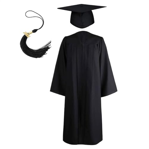 Lunaobrik Abschlusskopf für Kinder, Abschlusskappe und Kindergartenkleid, Kindergartenkleid Set Hüte mit Taxel Charme 2025, Abschlussfeier Klasse 2025 Zeremonie Party Kleidung von Lunaobrik