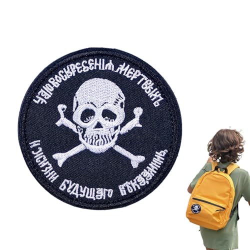 Lunaobrik Emblem-Stickerei-Patch, dekorativer Stickerei-Patch, selbstklebendes Bekleidungs-Emblem-Patch, enge Nähdekorationen für Rucksäcke, Hüte, Jacken u Lunaobrik Emblem-Stickerei-Patch, dekorativer Stickerei-Patch, selbstklebendes Bekleidungs-Emblem-Patch, enge Nähdekorationen für Rucksäcke, Hüte, Jacken u von Lunaobrik