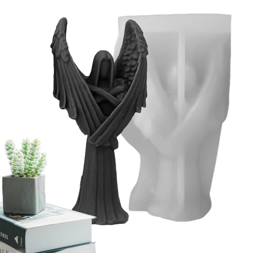 Lunaobrik Engelskerzenform, Engelsharzform | Gips Harz Gießform Silikonform Dark Angel - Herstellung von Kerzenformen zum Gießen von Lunaobrik Engelskerzenform, Engelsharzform | Gips Harz Gießform Silikonform Dark Angel - Herstellung von Kerzenformen zum Gießen von von Lunaobrik