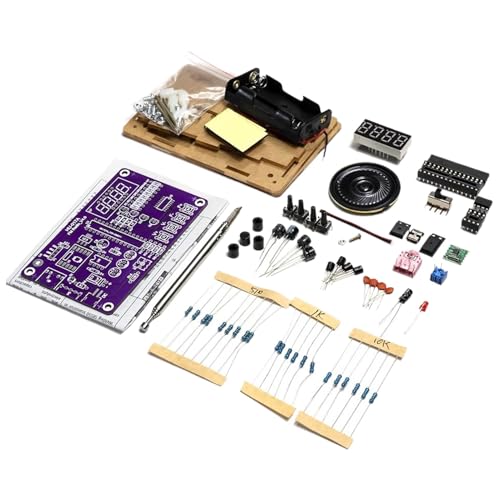 Lunaobrik FM-Radio-Set, handgefertigtes Radio-Set, Schweißgerät, FM-Radio, Studenten, Schweißzubehör, Lernspiel für Zuhause und Schule Lunaobrik FM-Radio-Set, handgefertigtes Radio-Set, Schweißgerät, FM-Radio, Studenten, Schweißzubehör, Lernspiel für Zuhause und Schule von Lunaobrik