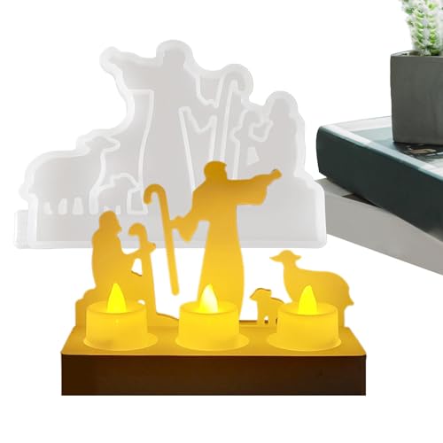 Lunaobrik Form für Osterstatue, Silikonform für Osterjesus, wiederverwendbar, Gießform aus Epoxidharz, Gipsformkunst Lunaobrik Form für Osterstatue, Silikonform für Osterjesus, wiederverwendbar, Gießform aus Epoxidharz, Gipsformkunst von Lunaobrik