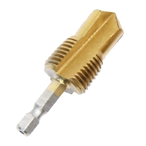 Lunaobrik Reparatur-Bit für Wasserschläuche, Wasserpfeife, 1/2 oder 3/4 Schrittbohr-Bit, für die Reparatur von Wasserrohren, Klempner und Hardware-Profis Lunaobrik Reparatur-Bit für Wasserschläuche, Wasserpfeife, 1/2 oder 3/4 Schrittbohr-Bit, für die Reparatur von Wasserrohren, Klempner und Hardware-Profis von Lunaobrik