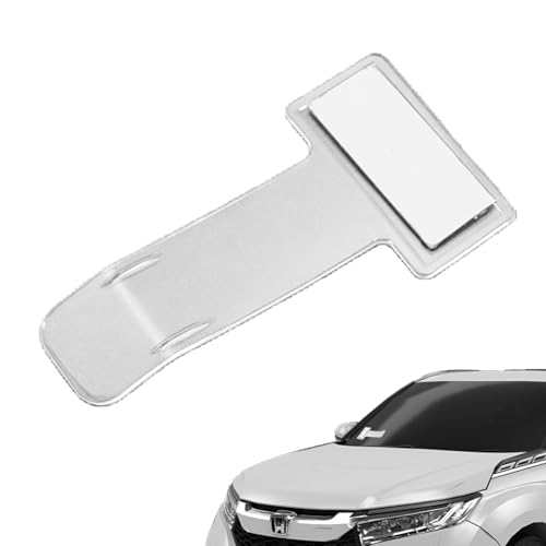 Parkscheinhalter – Klebeclip für Armaturenbrett, transparenter Parkschein-Organizer für Windschutzscheiben, Halterung für Fahrzeugpass, Halterung für Tickets A Parkscheinhalter – Klebeclip für Armaturenbrett, transparenter Parkschein-Organizer für Windschutzscheiben, Halterung für Fahrzeugpass, Halterung für Tickets A von Lunaobrik