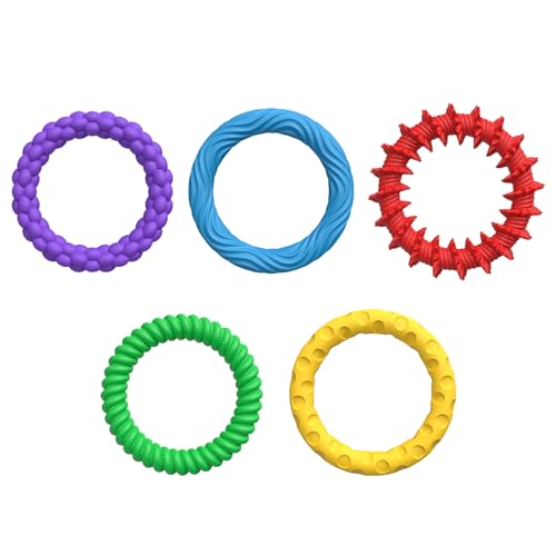 Sensorische Zappel-Armbänder Mit Elastischen Schnüren – 5 Stylische Silikonarmbänder, Beruhigendes Spielzeug | Lernarmbänder Für Mädchen Und , Belohnungen Fürs Klassenzimmer, Therapie-Tools, FOK Sensorische Zappel-Armbänder Mit Elastischen Schnüren – 5 Stylische Silikonarmbänder, Beruhigendes Spielzeug | Lernarmbänder Für Mädchen Und , Belohnungen Fürs Klassenzimmer, Therapie-Tools, FOK von Lunaobrik