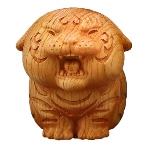 Tigerholz-Skulptur – handgefertigte Holzfigur | Tierornament für Auto, Büro, Heimdekoration, Tigerstatue Chinesisches Jahr, Holzskulptur für Sammler Tigerholz-Skulptur – handgefertigte Holzfigur | Tierornament für Auto, Büro, Heimdekoration, Tigerstatue Chinesisches Jahr, Holzskulptur für Sammler von Lunaobrik
