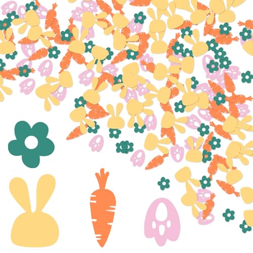 LunarCharm 100 Stück Tischdeko Ostern Deko Konfetti, Frohe Konfetti Ostern Dekoration, Happy Easter Tischdeko, Ostern Geschenke Basteln, Ostern DIY Supplies LunarCharm 100 Stück Tischdeko Ostern Deko Konfetti, Frohe Konfetti Ostern Dekoration, Happy Easter Tischdeko, Ostern Geschenke Basteln, Ostern DIY Supplies von LunarCharm