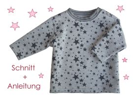 Baby Sweatshirt mit Verschluss von Lunicum