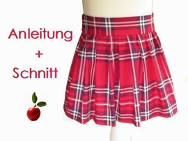 Faltenrock Mädchen Faltenrock Mädchen von Lunicum