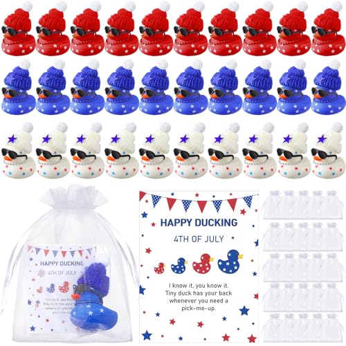 Lunmon 200 Stück 4. Juli Partygeschenke 50 Stück Gedenktag Gummiente 5,1 cm Sonnenbrille rot weiß blau Ente für Bad Pool 50 Stück patriotische Karten, Organzabeutel und Hüte für Unabhängigkeitstag Lunmon 200 Stück 4. Juli Partygeschenke 50 Stück Gedenktag Gummiente 5,1 cm Sonnenbrille rot weiß blau Ente für Bad Pool 50 Stück patriotische Karten, Organzabeutel und Hüte für Unabhängigkeitstag von Lunmon