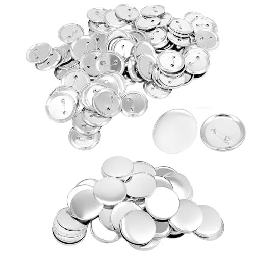 20 Sätze Metall Buttonrohlinge Sicherheitsnadel - 58mm -Abzeichenherstellung Zubehör für Buttonmaschine 20 Sätze Metall Buttonrohlinge Sicherheitsnadel - 58mm -Abzeichenherstellung Zubehör für Buttonmaschine von Lunpog
