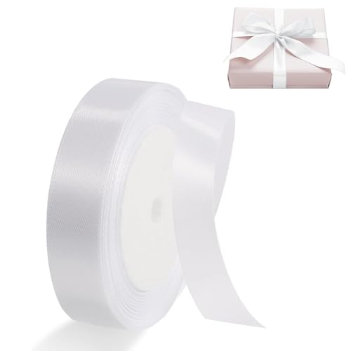 2cm Weiß Satinband, Satin Dekoband Präsent Geschenkband Breit Ribbon für Kleid Hochzeit, Taufe und Geburtstag Geschenke,Satin Dekoband, Deko Band Geschenkverpackung, 22.8M… 2cm Weiß Satinband, Satin Dekoband Präsent Geschenkband Breit Ribbon für Kleid Hochzeit, Taufe und Geburtstag Geschenke,Satin Dekoband, Deko Band Geschenkverpackung, 22.8M… von Lunpog