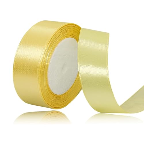 4cm Hellgelb Satinband, Satin Dekoband Präsent Geschenkband Breit Ribbon für Kleid Hochzeit, Taufe und Geburtstag Geschenke,Satin Dekoband, Deko Band Geschenkverpackung, 22.8M… 4cm Hellgelb Satinband, Satin Dekoband Präsent Geschenkband Breit Ribbon für Kleid Hochzeit, Taufe und Geburtstag Geschenke,Satin Dekoband, Deko Band Geschenkverpackung, 22.8M… von Lunpog