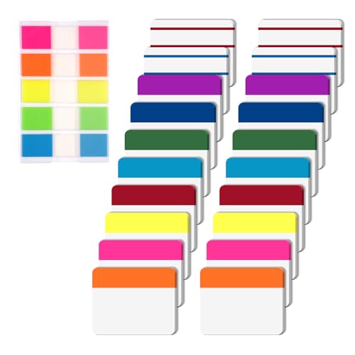 450 Stück Haftstreifen Plastik, Page Marker Selbstklebend, Haftnotizen zum Markieren, Haftmarker 10 Farben, Sticky Tabs, Index Tabs, von Seiten Schreibbar, Markieren, Repositionierbar, Seiten, Lernen 450 Stück Haftstreifen Plastik, Page Marker Selbstklebend, Haftnotizen zum Markieren, Haftmarker 10 Farben, Sticky Tabs, Index Tabs, von Seiten Schreibbar, Markieren, Repositionierbar, Seiten, Lernen von Lunza