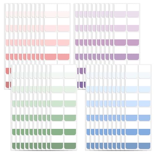 480 Stück Kleberegisterkarten, Seitenmarker Selbstklebend, Page Marker, Index Tabs, Klebezettel Tabs, Haftnotizen zum Markieren Beschriften für Dokumente, Ordner, Bücher, Tagebuch, Schüler, Lehrer 480 Stück Kleberegisterkarten, Seitenmarker Selbstklebend, Page Marker, Index Tabs, Klebezettel Tabs, Haftnotizen zum Markieren Beschriften für Dokumente, Ordner, Bücher, Tagebuch, Schüler, Lehrer von Lunza