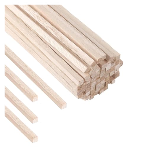 100 Stück Holzstäbchen for Selbermachen, Modellbau, Holzhandwerk, handgefertigt, 10 cm x 3 mm x 3 mm für Holzbau-Stöcke 100 Stück Holzstäbchen for Selbermachen, Modellbau, Holzhandwerk, handgefertigt, 10 cm x 3 mm x 3 mm für Holzbau-Stöcke von LuoAXINN