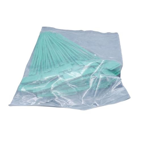 100 stücke Kabel Etiketten Schleife Self-locking Zip Tie Wraps Netzwerk Befestigung Riemen Marker für Kabelmanagement(100pcs Green,4x200mm) von LuoAXINN