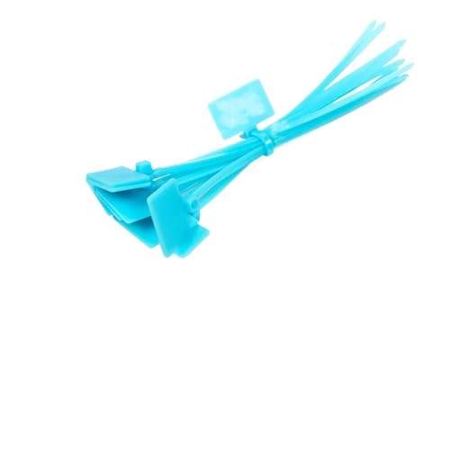 100 stücke Kabelbinder Tag Selbst-locking Zip Krawatten Netzwerk Bunte Kabel Marker Draht Wraps Befestigungs Riemen für Kabelmanagement(3X100 blue) von LuoAXINN