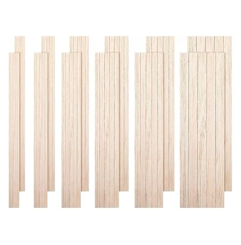 130 Stück Holzstreifen Handwerk quadratischer Knüppel Modell Spielzeug Gebäude Schnitzerei Handwerk DIY Zubehör Stick für Holzbau-Stöcke 130 Stück Holzstreifen Handwerk quadratischer Knüppel Modell Spielzeug Gebäude Schnitzerei Handwerk DIY Zubehör Stick für Holzbau-Stöcke von LuoAXINN