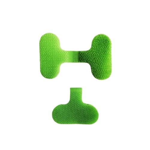 5/8 Stück Kabeletiketten, bunte, wasserdichte, Etiketten for Drahtetiketten, selbstklebendes Kabelmanagement für Kabelmanagement(Green-5pcs) von LuoAXINN