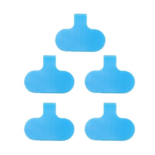 5Pcs Beschreibbare Kabel Protector Identifikation Draht Etiketten Elektrische Organisieren für Kabelmanagement(Blue-Writable) von LuoAXINN