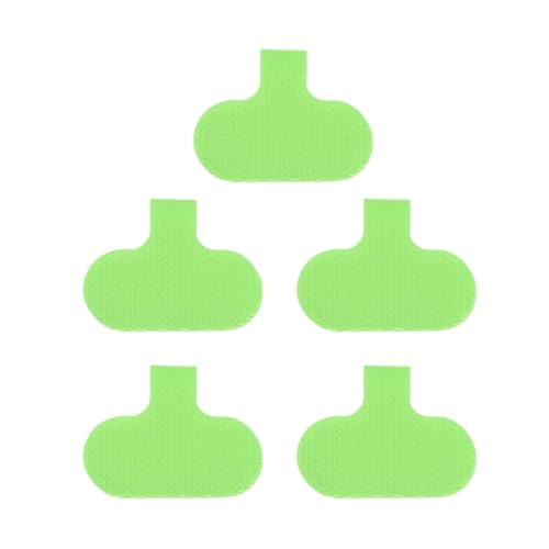 5Pcs Beschreibbare Kabel Protector Identifikation Draht Etiketten Elektrische Organisieren für Kabelmanagement(Green-Unwritable) von LuoAXINN