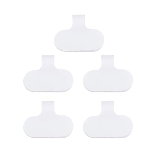 Bunte Kabelschutzfolie, selbstklebend, beschreibbare Kabeletiketten, Kabelkennzeichnung, elektrische Kabel organisieren für Kabelmanagement(White-Writable) von LuoAXINN