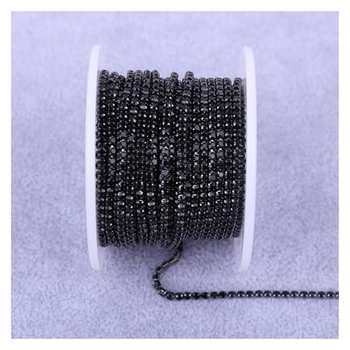 Diamant Strass Tasse Kette Glas Kristall Trim for DIY Bekleidungs ​​Dekoration für DIY Kunst Kleidung Hochzeit Party Dekoration(Color 4,5YARDS_SS6) von LuoAXINN