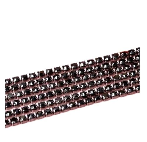 Glaskristall-Strasskette unten for Aufnähen auf Tassenketten for DIY-Kleidersäcke-Dekorationen für DIY Kunst Kleidung Hochzeit Party Dekoration(Color 17,3mm) von LuoAXINN