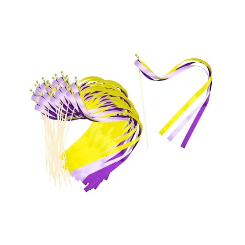 LuoAXINN 30 Stück Luftschlangen und Bandstäbe for Hochzeiten, Rollenspiele auf Partys und Geburtstagsaufführungen. für Hochzeit Geburtstag Feier(A) von LuoAXINN