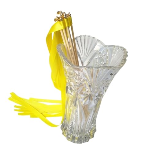 LuoAXINN Hochzeitsbandstäbe – 50/20 Stück wirbelnde Luftschlangen for Zeremonie und Dekoration für Hochzeit Geburtstag Feier(R15,50pcs) von LuoAXINN