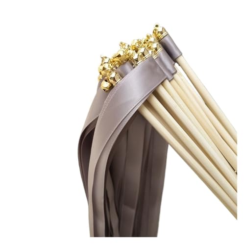 LuoAXINN Hochzeitsbandstäbe – 50/20 Stück wirbelnde Luftschlangen for Zeremonie und Dekoration für Hochzeit Geburtstag Feier(R20,50pcs) von LuoAXINN