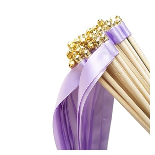 LuoAXINN Hochzeitsbandstäbe – 50/20 Stück wirbelnde Luftschlangen for Zeremonie und Dekoration für Hochzeit Geburtstag Feier(R6,20pcs) von LuoAXINN