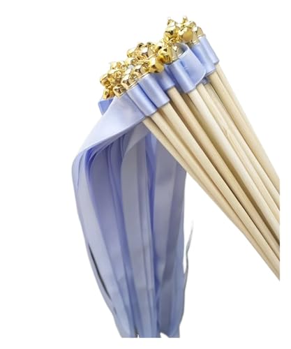 LuoAXINN Hochzeitsbandstäbe – 50/20 Stück wirbelnde Luftschlangen for Zeremonie und Dekoration für Hochzeit Geburtstag Feier(R8,20pcs) von LuoAXINN