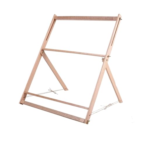 LuoAXINN Webstuhl mit Ständer, Holz, Webstuhl for mehrere Handwerksarbeiten, extragroßer Rahmen, fördert die Kreativität, Webrahmen-Webstuhl für Anfänger LuoAXINN Webstuhl mit Ständer, Holz, Webstuhl for mehrere Handwerksarbeiten, extragroßer Rahmen, fördert die Kreativität, Webrahmen-Webstuhl für Anfänger von LuoAXINN